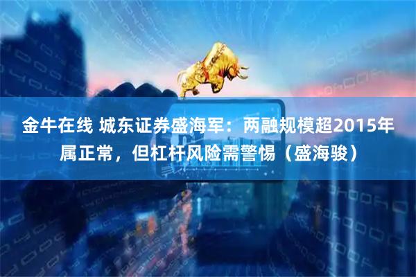 金牛在线 城东证券盛海军：两融规模超2015年属正常，但杠杆风险需警惕（盛海骏）